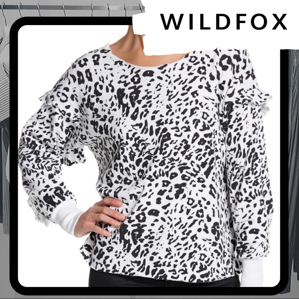 WILDFOX Wildcat Adri Sweatshirt (Leopard)